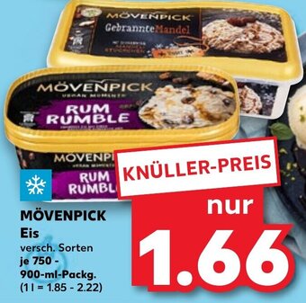 Kaufland DE Mövenpick Eis tilbud