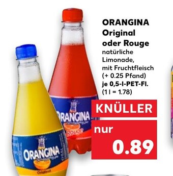 Orangina Original oder Rouge