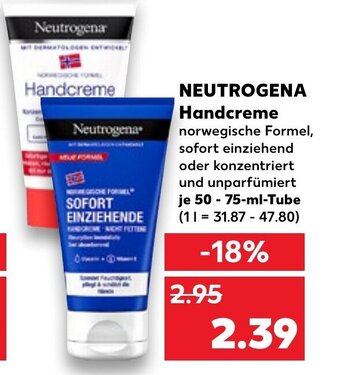 Kaufland Neutrogena Handcreme tilbud