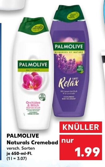 Kaufland DE Palmolive Naturals Cremebad tilbud