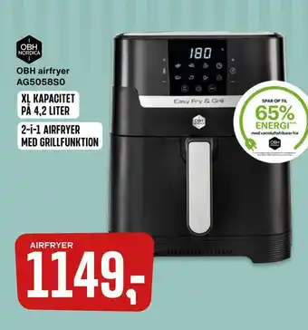 Skousen Obh airfryer ag5058s0 tilbud
