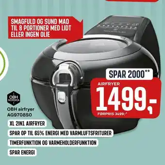 Obh airfryer ag9708s0