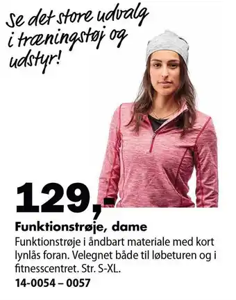 Funktionstrøje, dame