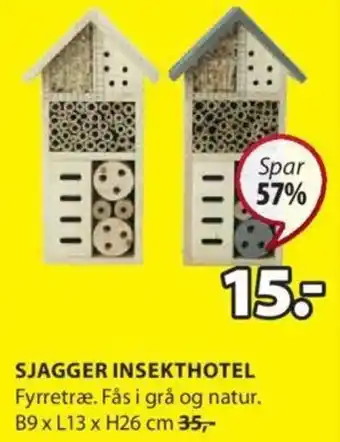 Sjagger Insekthotel