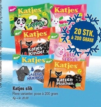 Otto Duborg Katjes slik tilbud