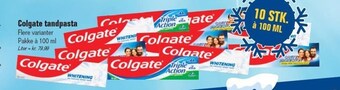 Otto Duborg Colgate tandpasta tilbud