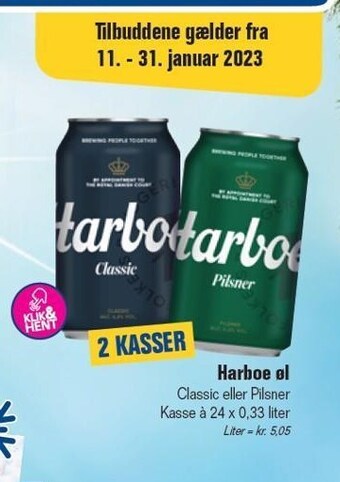 Otto Duborg Harboe øl tilbud