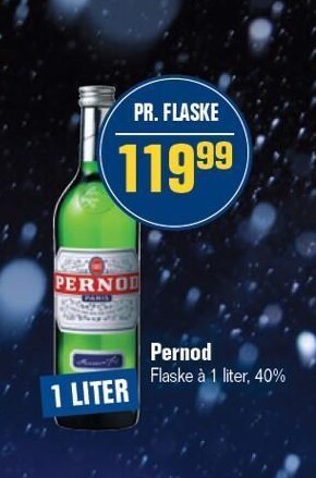 Otto Duborg Pernod tilbud