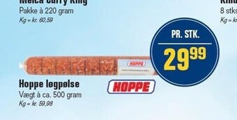 Otto Duborg Hoppe løgpølse tilbud