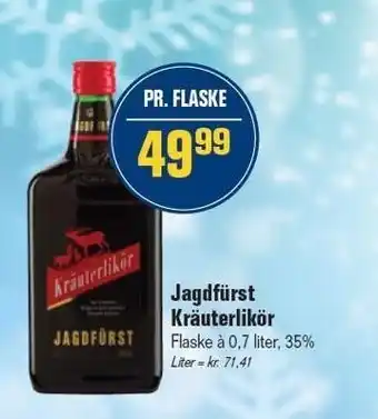 Jagdfürst kräuterlikör