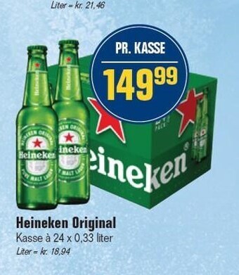 Otto Duborg Heineken original tilbud