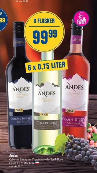 Otto Duborg Andes tilbud