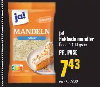 Otto Duborg Hakkede mandler tilbud