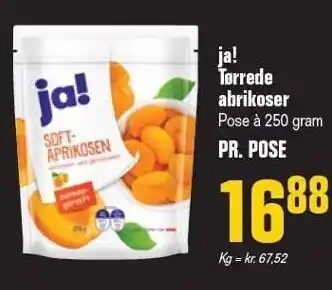 Otto Duborg Tørrede abrikoser tilbud
