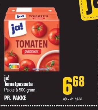 Otto Duborg Ja! tomatpassata tilbud