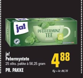 Otto Duborg Ja! pebermyntete tilbud