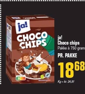 Otto Duborg Ja! choco chips tilbud