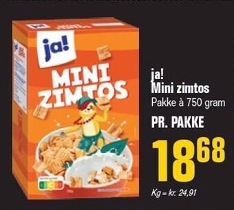 Otto Duborg Ja! mini zimtos tilbud