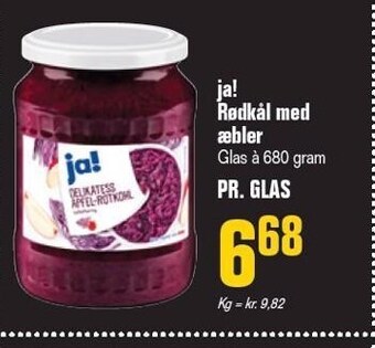 Otto Duborg Ja! rødkål med æbler tilbud