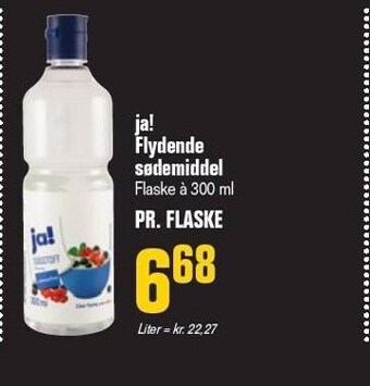 Otto Duborg Ja! flydende sødemiddel tilbud