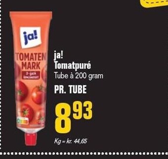 Otto Duborg Ja! tomatpuré tilbud