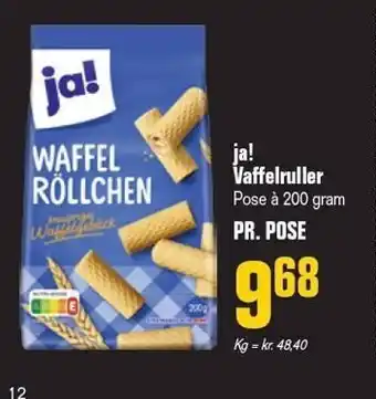 Otto Duborg Vaffelruller tilbud