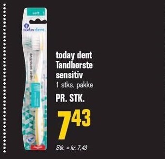 Otto Duborg Today dent tandbørste sensitiv tilbud