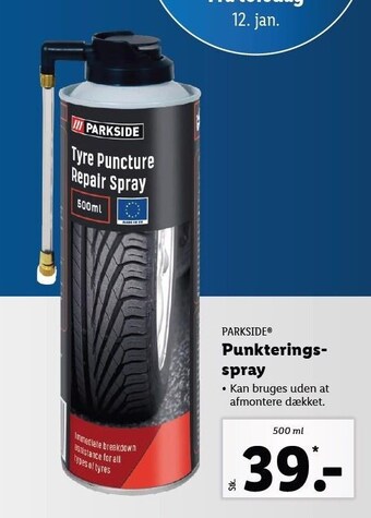 Lidl Punkteringsspray tilbud