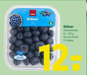 Coop 365 Blåbær tilbud