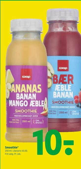 Coop 365 Smoothie tilbud