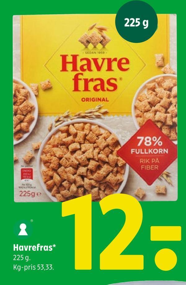 Havrefras tilbud hos Coop 365