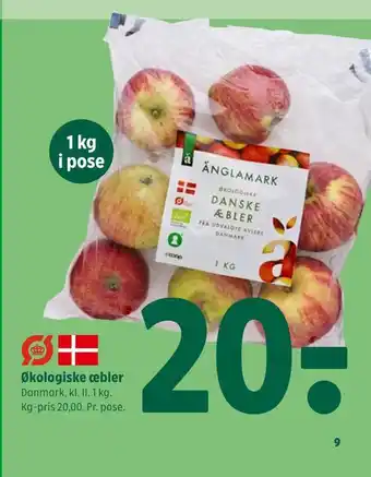 Coop 365 Økologiske æbler tilbud