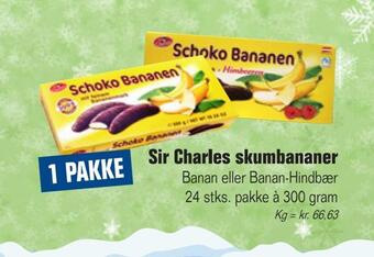 Otto Duborg Sir charles skumbananer tilbud
