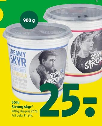 Coop 365 Stay strong skyr tilbud