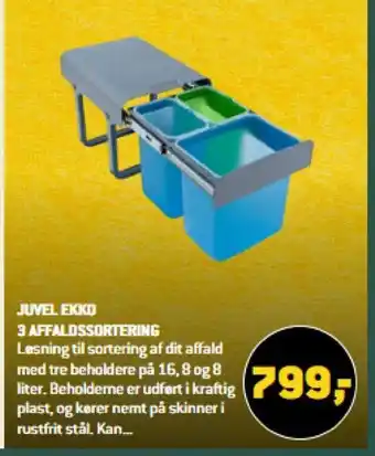 Juvel Ekko 3 Affaldssortering
