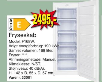 Harald Nyborg Wasco fryseskab tilbud