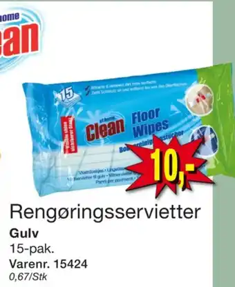 Harald Nyborg At home clean rengøringsservietter tilbud