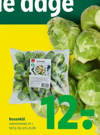 Coop 365 Coop rosenkål tilbud
