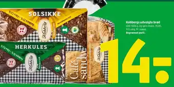Coop 365 Solsikke rugbrød-skiver tilbud