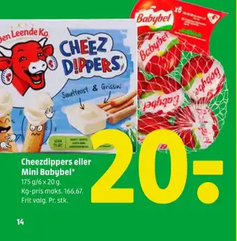 Coop 365 Babybel ostesnacks tilbud