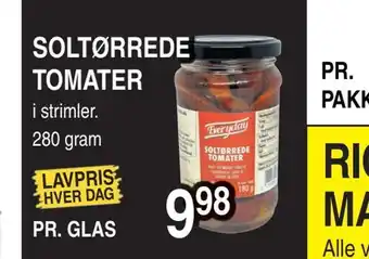 ABC Lavpris Soltørrede tomater tilbud