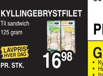 ABC Lavpris Kyllingebrystfilet tilbud