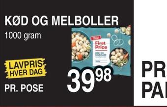 ABC Lavpris Kød og melboller tilbud