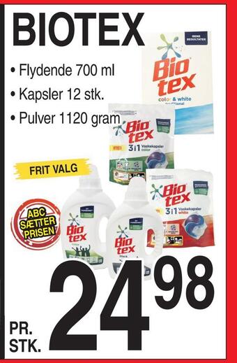 ABC Lavpris Biotex tilbud