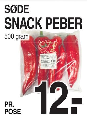 ABC Lavpris Snack peber tilbud