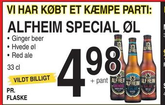 ABC Lavpris Alfheim special øl tilbud