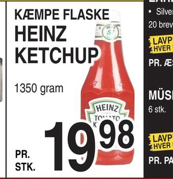 ABC Lavpris Heinz ketchup tilbud