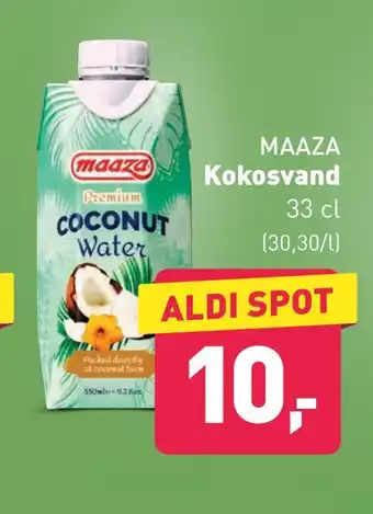 ALDI Kokosvand tilbud