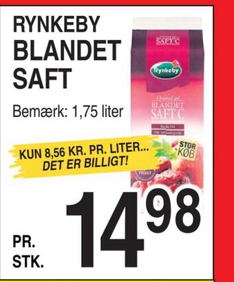 ABC Lavpris Blandet saft tilbud