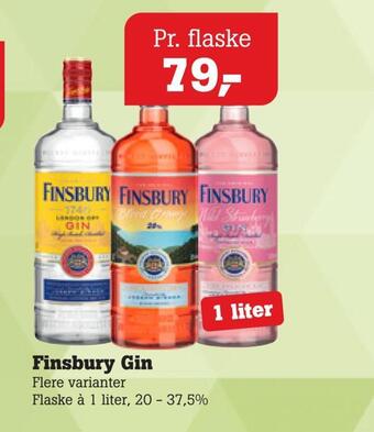 Poetzsch Padborg Finsbury gin tilbud